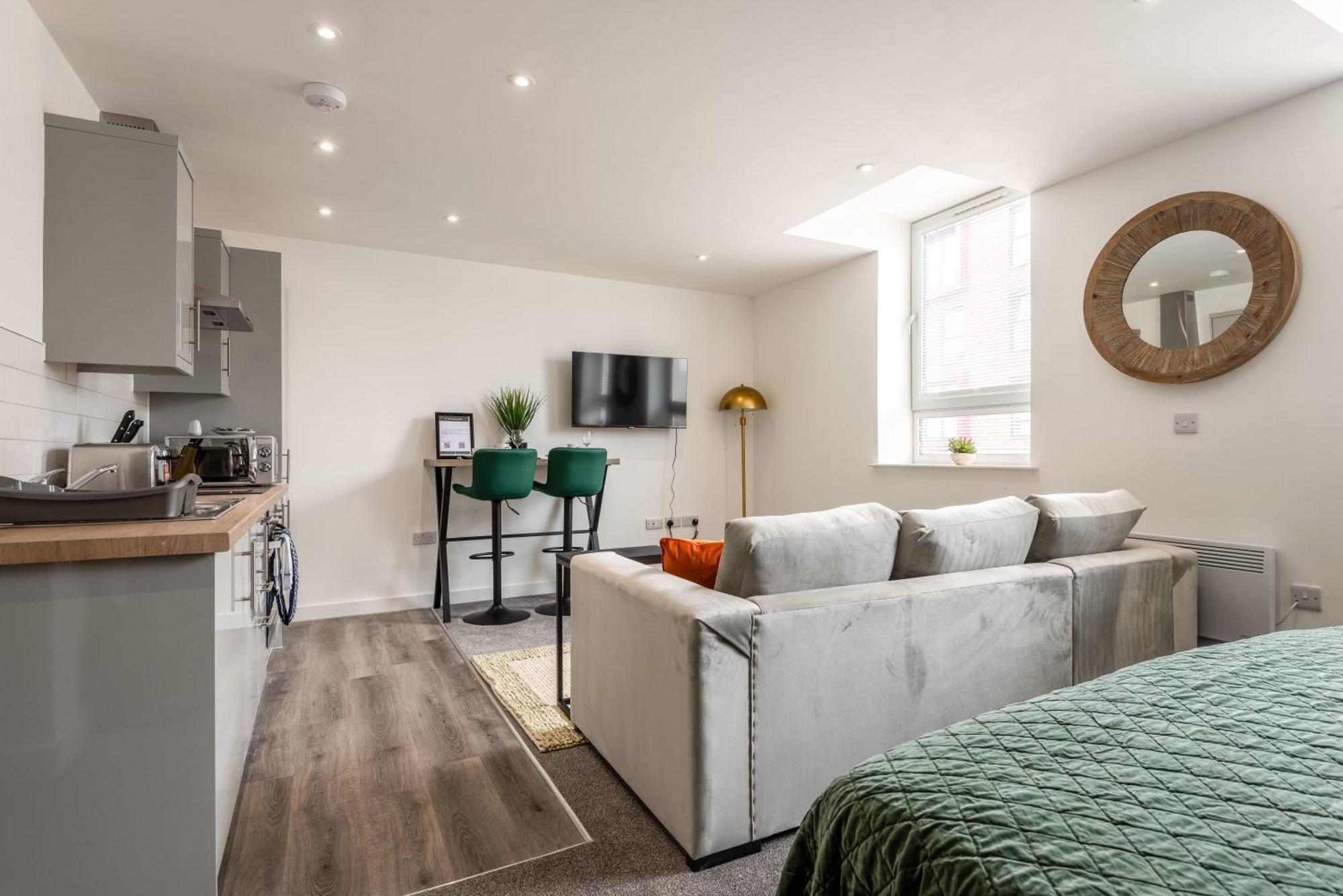 Contemporary 1 Bed Central Rotherham Studio エクステリア 写真